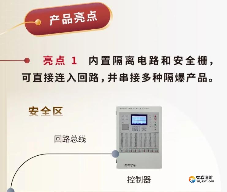 JTY-GM-GSTN9811(Ex)/WIS、GSTN9812(Ex)/WIS海灣隔爆煙感溫感產品亮點